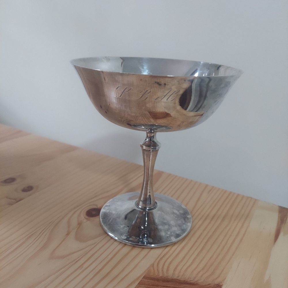 Vintage Champagne Goblet